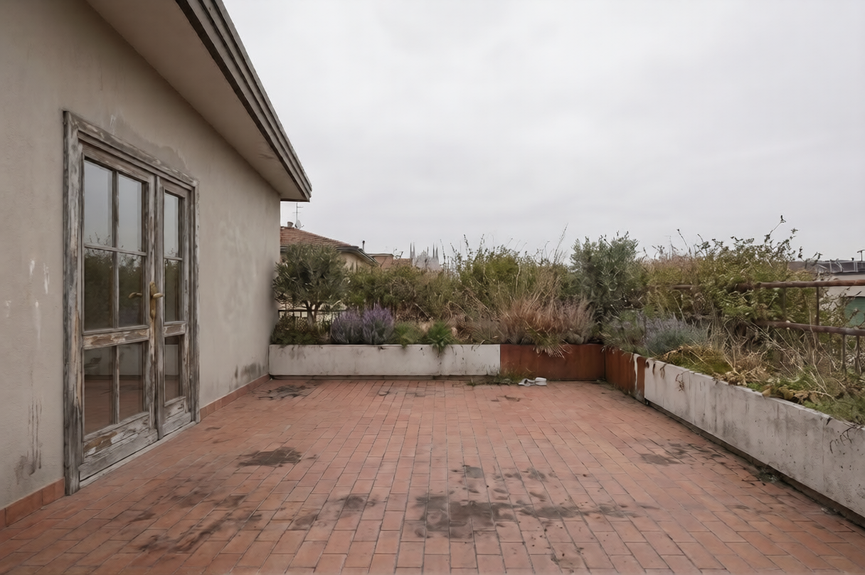 Terrazzo Valorizzato prima
